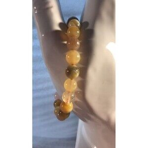 Yellow Persian Gulf Agate Bracelet